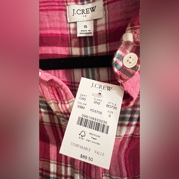 J.Crew Cotton Gauze Button Down Shirt - Picture 9 of 9